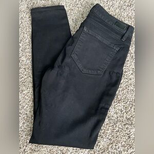 🤍PAIGE Shadow Black Premium Denim/Jean Verdugo Ultra Skinny in TRANSCEND fabric